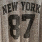 THE 'SPORT AND SEQUINS' SASSY SEQUIN AMERICAN SPORTY TOP WITH SEQUIN SHIMMERS