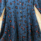 THE 'ZIGGY' LEOPARD POP PRINT FABULOUSLY FLATTERING SHIRT DRESS WITH CUTE POCKETS
