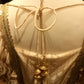 THE 'NATALIA' RICHLY BEADED FLIPPY BOHEMIAN DRESS IN BLACK/GOLD OR CREAM/GOLD FROM OUR SPANISH COLLECTION