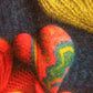 THE 'RAINBOW HEARTS' SUPER SOFT LIGHTWEIGHT V NECK JUMPER
