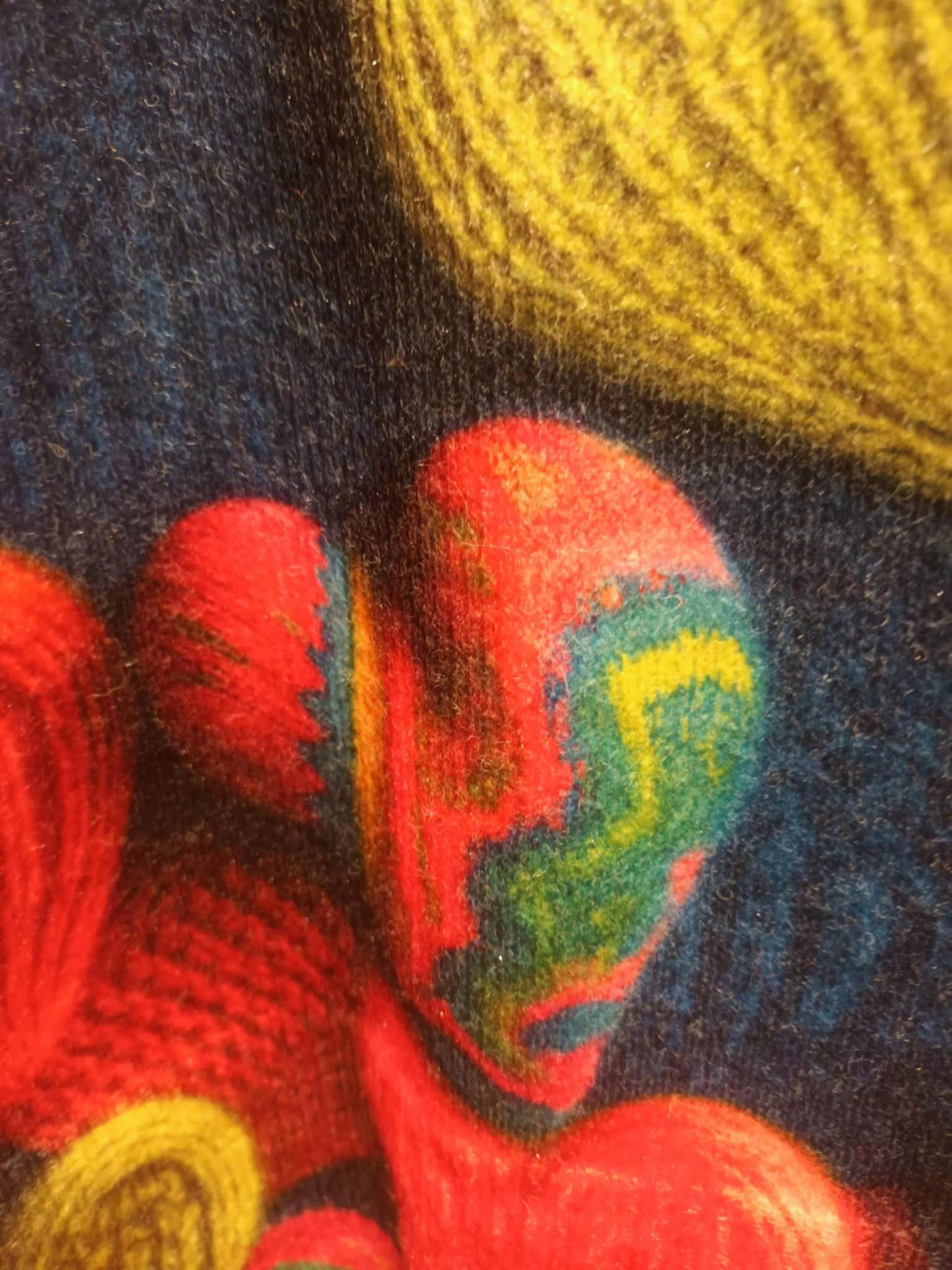 THE 'RAINBOW HEARTS' SUPER SOFT LIGHTWEIGHT V NECK JUMPER