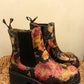 THE 'DAHLIA' STUNNING FLORAL CHUNKY SOLE SUPER LIGHTWEIGHT COMFORT BOOT FROM OUR 'LITE SOLES' RANGE