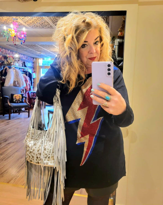 EL 'BOWIE' DE PUNTO SUPERSUAVE Y LIGERO CON DETALLE DELANTERO BRILLANTE