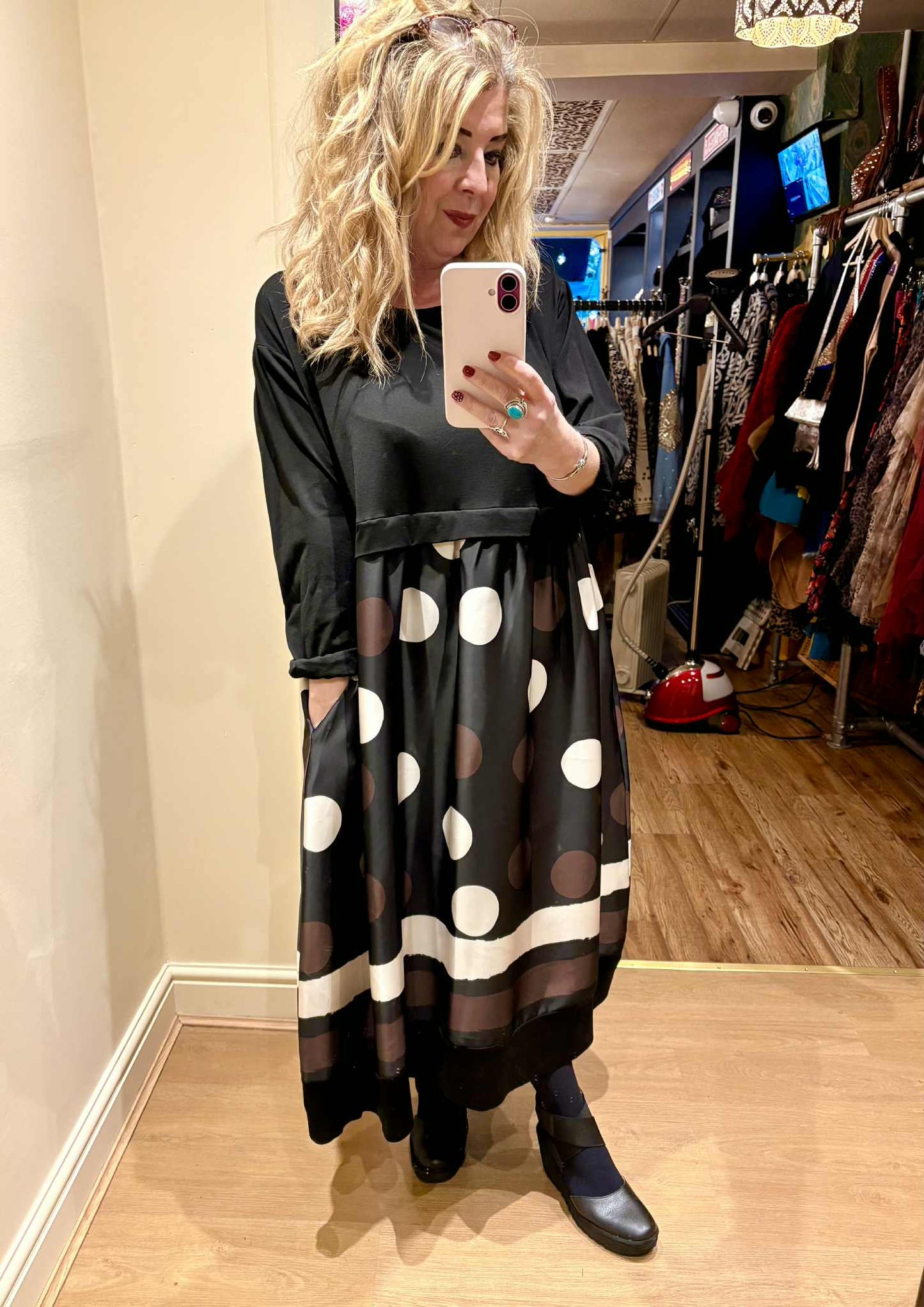 THE 'DEMI' BEAUTIFULLY FLATTERING LUXE SATIN SKIRTED COCOON DRESS ASSORTED PRINTS AVAILABLE