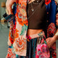 THE 'PORTOFINO' VIBRANT PRINT LIGHTWEIGHT RELAXED FIT TROUSER SUIT