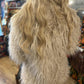 THE 'PENNY LANE' VINTAGE 70'S STYLE SHAGGY MONGOLIAN FUR FULLY LINED JACKET