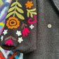 THE 'RENEE' STUNNING TEDDY BEAR BORG FULLY LINED COAT WITH STUNNING EMBROIDERED SLEEVES