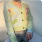 'MERILEE' PRETTY PASTELS DAISY PATTERN CARDIGAN