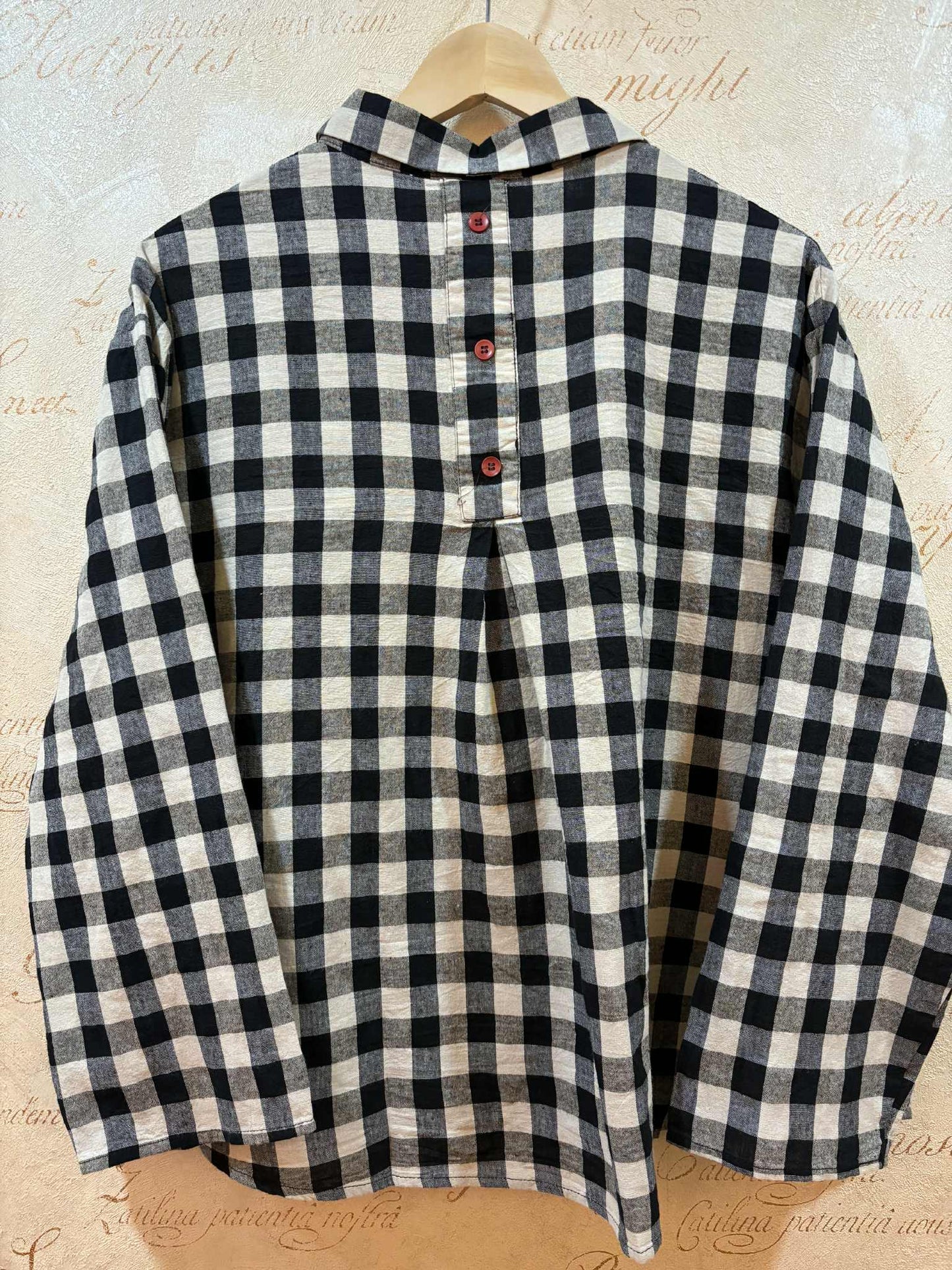 THE 'GILLY' TIMELESS AND CLASSIC GINGHAM POCKET DETAIL COCOON TROUSERS MATCHING TOP AVAILABLE