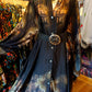 THE 'HERITAGE' STUNNING SILK BLEND BUTTON THROUGH SHIRT DRESS WITH POCKETS