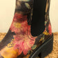 THE 'DAHLIA' STUNNING FLORAL CHUNKY SOLE SUPER LIGHTWEIGHT COMFORT BOOT FROM OUR 'LITE SOLES' RANGE