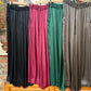 THE 'SASSY' LUXURIOUS FEEL SUPER SWISHY SATIN TROUSERS WITH ELASTICATED WAIST FOUR COLOURS