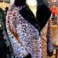 THE 'LEONA' EXQUISITELY SOFT PLUSH LEOPARD FAUX FUR COAT IN PINK OR BEIGE