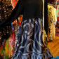 THE 'DECO' BEAUTIFULLY VERSATILE ART DECO PRINT COCOON DRESS WITH POCKETS