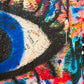 THE 'MYSTIC GRAFFITI' BOLD AND BRIGHT MAXI SKIRT WITH ELASTICATED WAIST