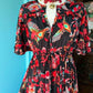 THE 'ALHAMBRA BIRD OF PARADISE' BREATH TAKING MULTI BIRD PRINT DRESS FROM OUR EXCLUSIVE SPANISH COLLECTION