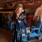 THE 'HERITAGE' STUNNING SILK BLEND BUTTON THROUGH SHIRT DRESS WITH POCKETS