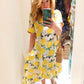 THE 'WHEN LIFE GIVES LEMONS' BEAUTIFUL SOFT FEEL SUMMER DAY DRESS WITH POCKETS