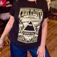 'ROCK STAR RANGE' FEMALE FIT ICONIC PINK FLOYD DARK SIDE OF THE MOON 1972 TOUR T SHIRT