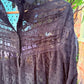 THE 'VICTORIANA' STUNNING BLACK DOBBY SPOT LACE EMBELLISHED VICTORIANA STYLE BUTTON THROUGH TUNIC/DRESS