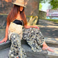 THE 'FIESTA' FABULOUS EMBELLISHED BELL BOTTOM BOHEMIAN FLARED TROUSERS FROM OUR EXCLUSIVE SPANISH COLLECTION