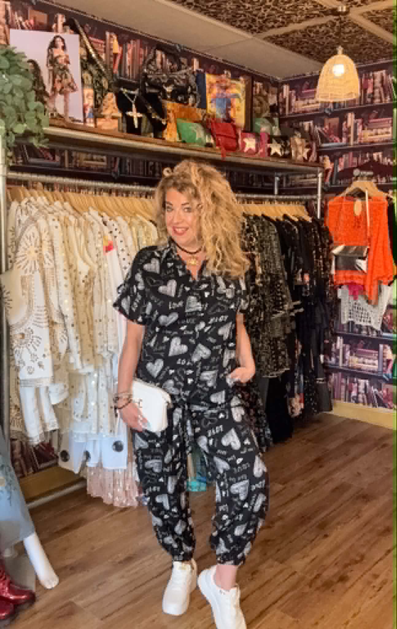 THE 'LOVE & GRAFFITI' URBAN STYLE TWO PIECE LIGHTWEIGHT SUMMER SUIT FROM OUR PARISIAN COLLECTION