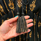 THE 'JASMINE' BEAUTIFUL BLACK AND GOLD EMBROIDERED BELL SLEEVE DRESS MADE IN INDIA