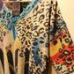 THE 'ARTY LEOPARD' BEAUTIFUL LUXURIOUS SOFT FEEL HOTCHPOTCH PRINT COSY KNIT