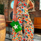 THE 'SHE'S A RAINBOW' BRIGHT AND BEAUTIFUL RAINBOW FLORALS TWO PIECE SUIT