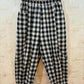 THE 'GILLY' TIMELESS AND CLASSIC GINGHAM POCKET DETAIL COCOON TROUSERS MATCHING TOP AVAILABLE