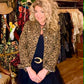 THE 'LUNA' SUPER SOFT LEOPARD PRINT STRETCH DENIM JACKET FLATTERING FEMALE FIT