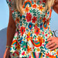 THE 'SHE'S A RAINBOW' BRIGHT AND BEAUTIFUL RAINBOW FLORALS TWO PIECE SUIT