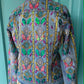 THE 'FANTASIA' EXQUISITELY EMBROIDERED AND BEADED SOFT DENIM JACKET FROM OUIR PARISIAN COLLECTION