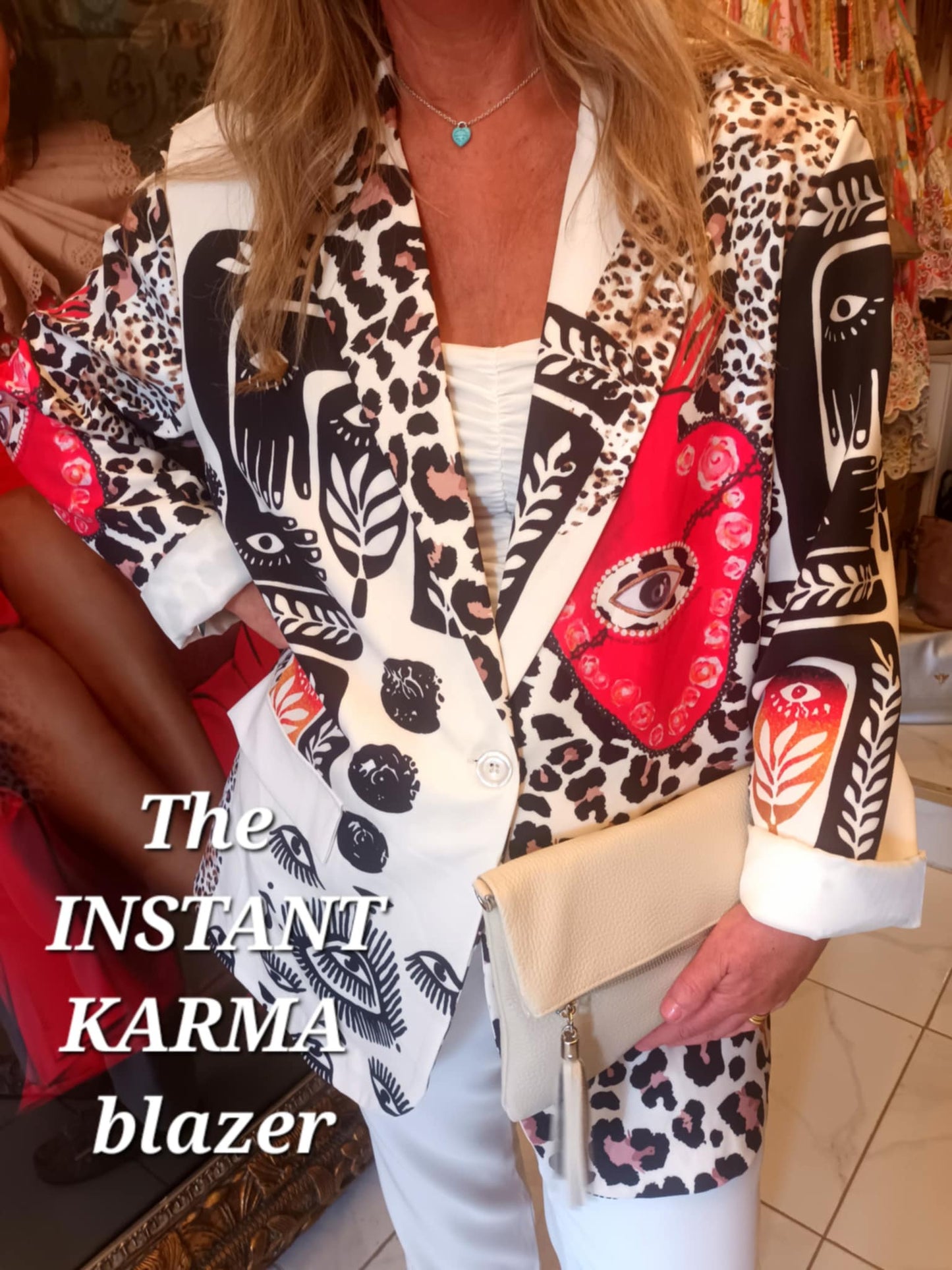 THE 'INSTANT KARMA' LIGHTWEIGHT STATEMENT BLAZER