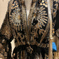 THE 'YARA' STUNNING RICHLY EMBELLISHED BELL SLEEVE TUNIC DRESS FROM OUR EXCLUSIVE SPANISH COLLECTION