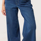 THE 'HALLE' ULTRA FLATTERING SUPER STRETCH WIDE LEG FIGURE FIXING JEANS FOUR SIZES AVAILABLE