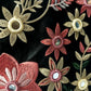'FRIDA'S GARDEN' BRIGHT FLORAL EMBROIDERED FAUX LEATHER BIKER JACKET
