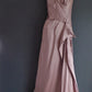 Karen Millen Size 14 Breathtaking Sumptuous Satin Pleat Tailored Fan Bodice Occasion Dress