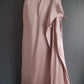 Karen Millen Size 14 Breathtaking Sumptuous Satin Pleat Tailored Fan Bodice Occasion Dress