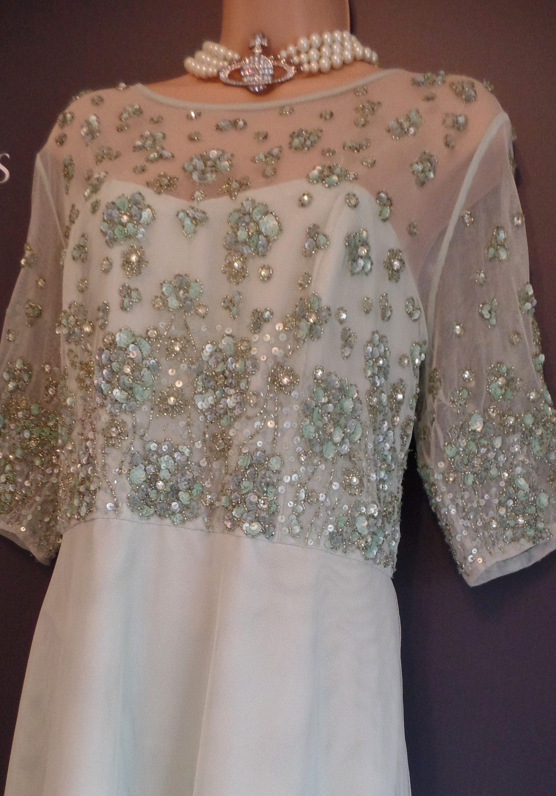 Embellished dress size store 18