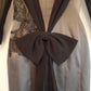 Karen Millen Size 10 Beautiful Applique Lace Detail Bustle Bow Back Dress
