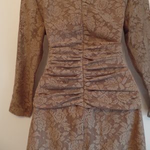 Reiss Size L (14-16) Glorious 'Clemence'  Clover Lace Twist Front Dress