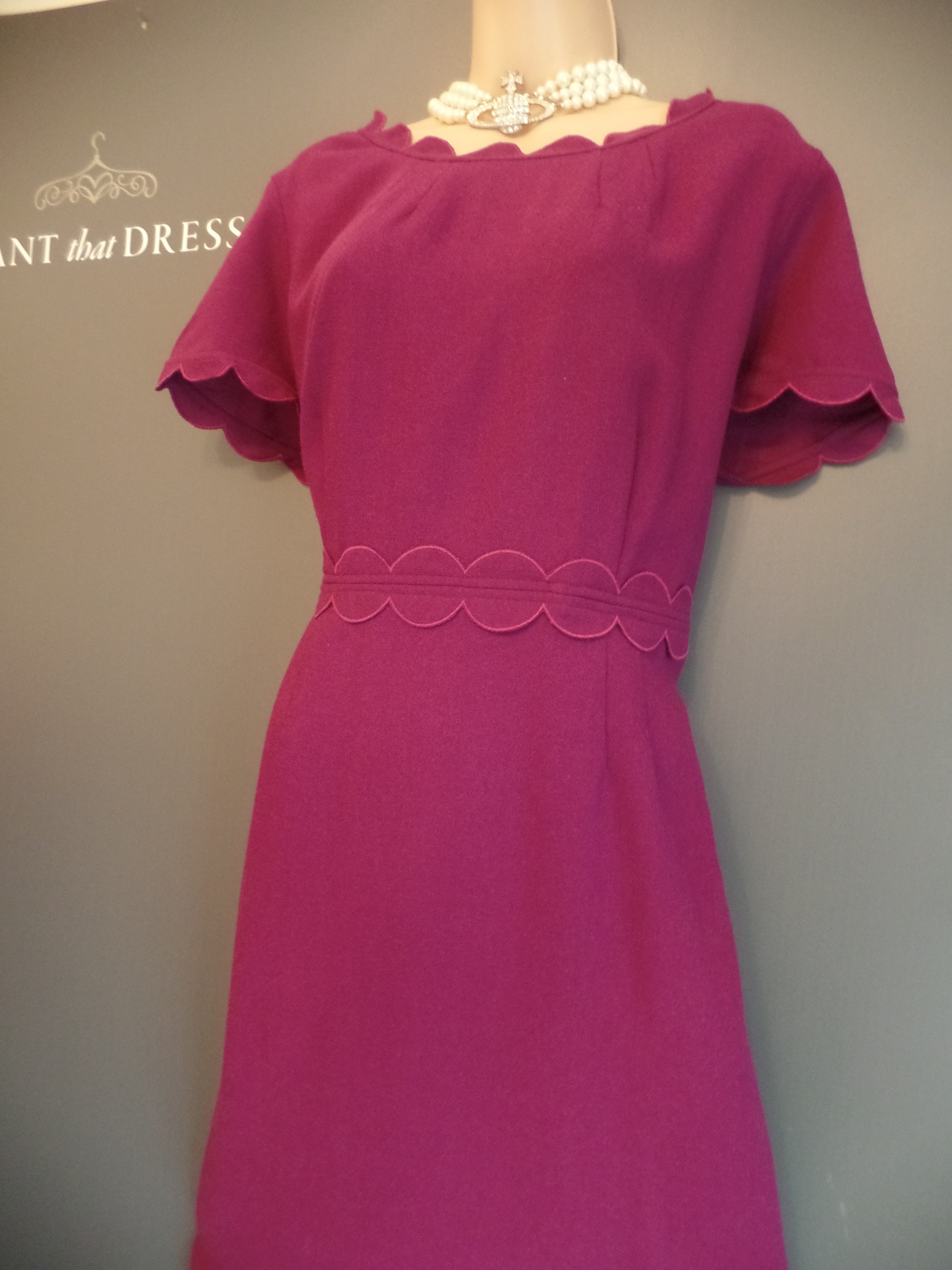 Likely scalloped dress sale