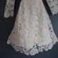 Monsoon Size 12 Beautiful Antique Style Scalloped Lace Occasion Dress