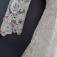 Monsoon Size 12 Beautiful Antique Style Scalloped Lace Occasion Dress