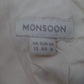 Monsoon Size 12 Beautiful Antique Style Scalloped Lace Occasion Dress