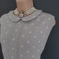 Laura Ashley Size 18 Floaty Dove Grey Polka Dot Spot Pleated Dress