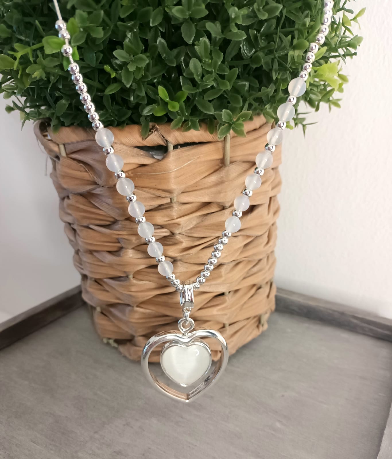 HEART OF GLASS NECKLACE