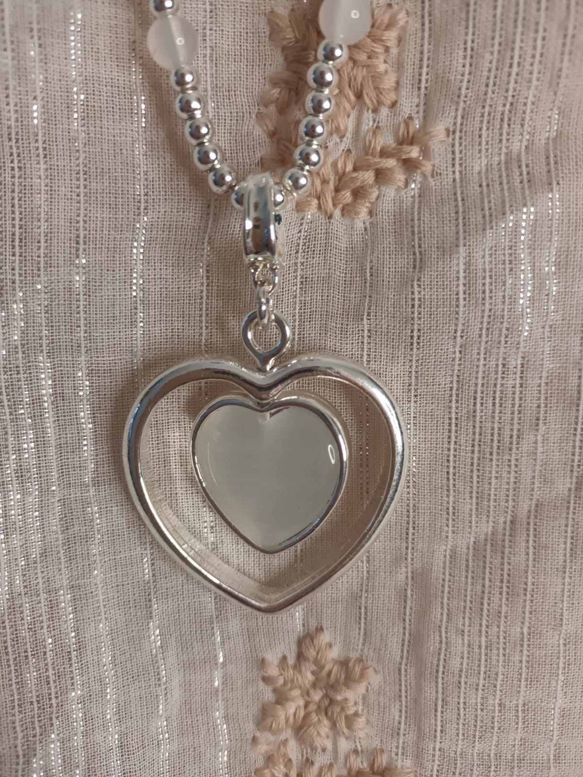 HEART OF GLASS NECKLACE